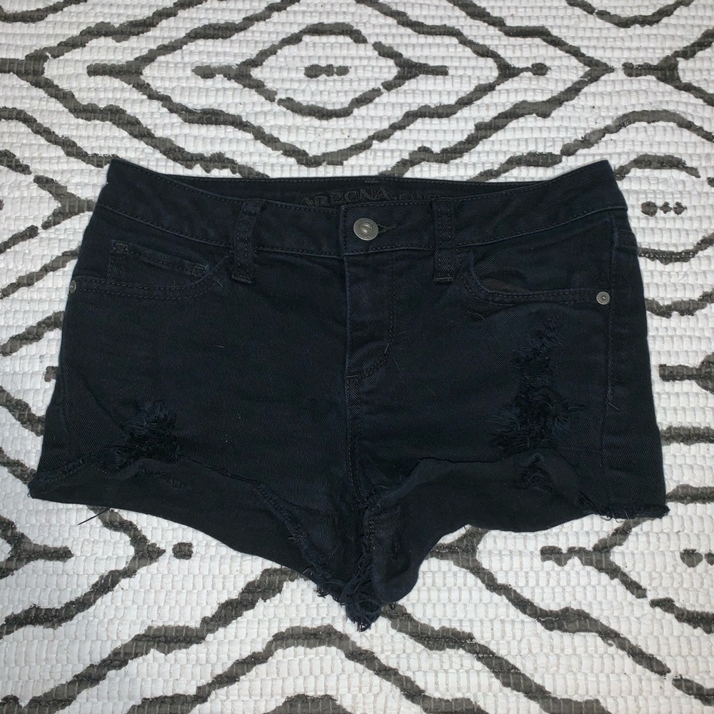Arizona Black Jean Shorts